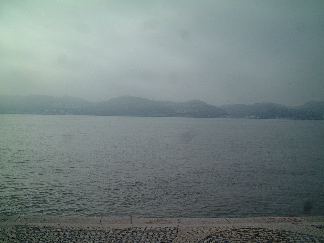 リスボンからみる大西洋の写真の写真