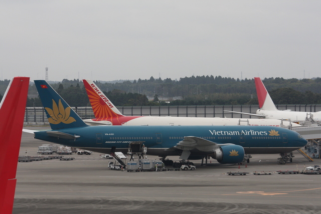 ベトナム航空・B777-200ERの写真の写真