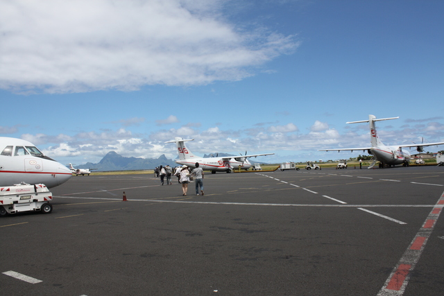 のどかな空港の写真の写真