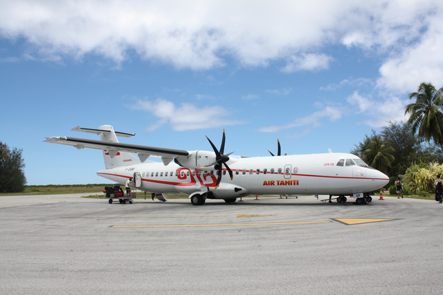 エア・タヒチ・ATR72の写真の写真