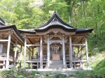 重要文化財・赤神神社五社堂三の宮堂
