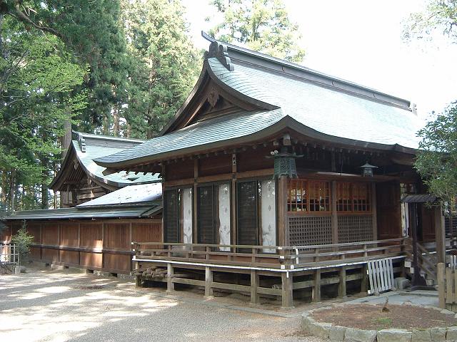 重要文化財・日高神社本殿の写真の写真
