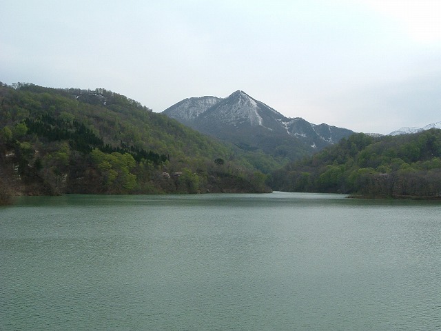 夏油大橋から見る夏油温泉方向の景色の写真の写真
