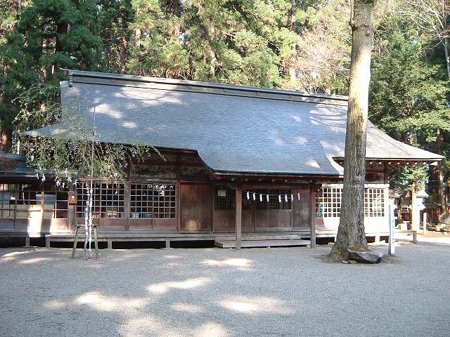 重要文化財・櫛引八幡宮旧拝殿の写真の写真