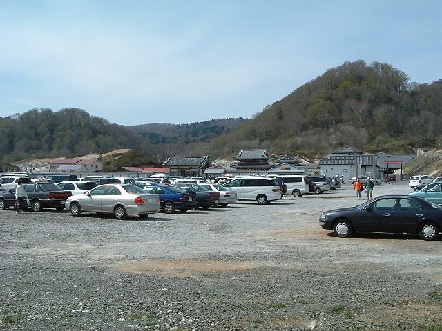 霊場恐山・駐車場の写真の写真