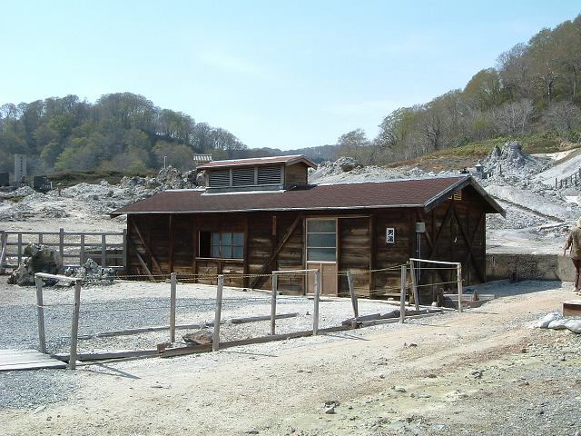 霊場恐山・無料では入れる温泉の写真の写真