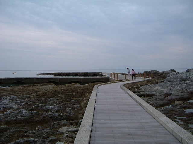 仏ヶ浦・海岸へ続く歩道の写真の写真