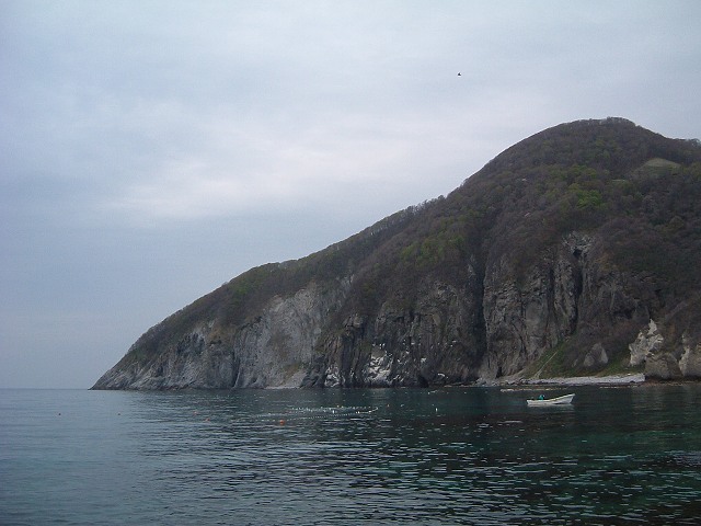 仏ヶ浦・切り立った崖の写真の写真