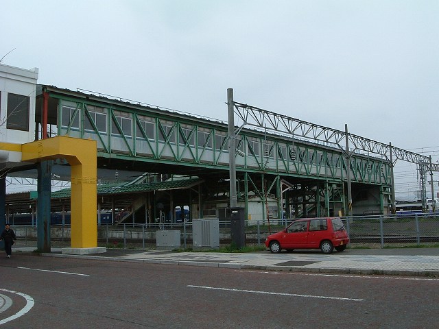 青森駅から青函連絡へとつながる渡り廊下の写真の写真