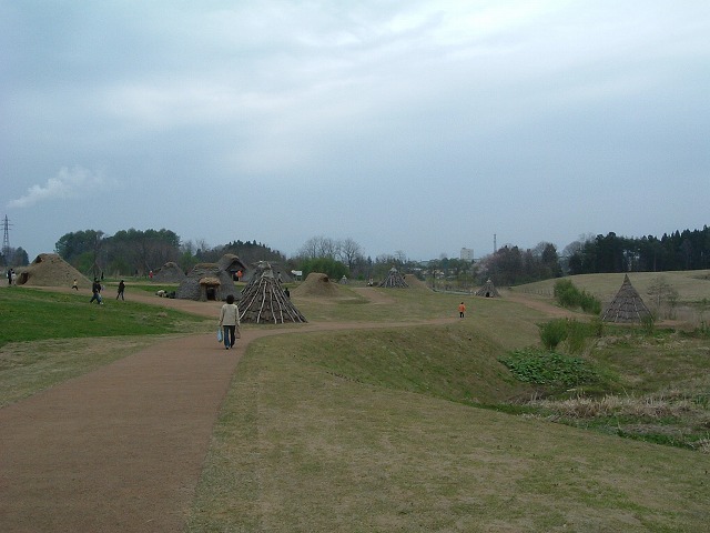 特別史跡・青森・結構広い三内丸山遺跡の写真の写真
