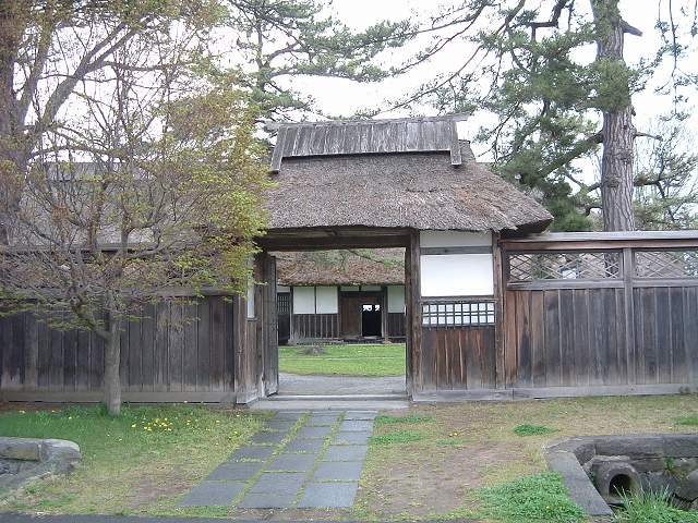 重要文化財・旧平山家住宅表門の写真の写真