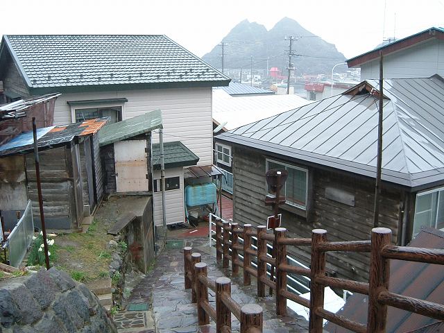 竜飛岬・階段国道・車が走れない国道の写真の写真