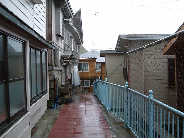 竜飛岬・階段国道・まるで私有地の国道の写真の写真