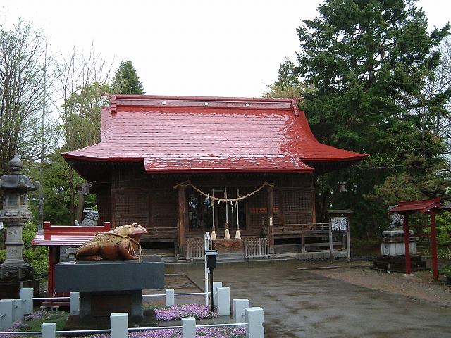 弘前・熊野奥照神社本殿の写真の写真