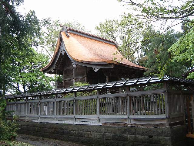 重要文化財・熊野奥照神社本殿の写真の写真