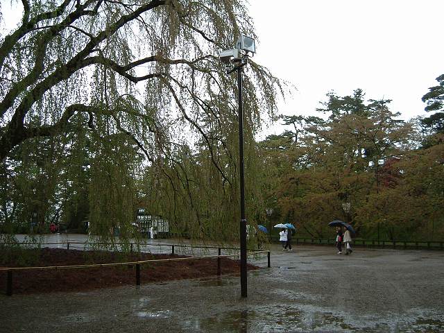 弘前・弘前城・二の丸南門付近から見る二の丸の写真の写真