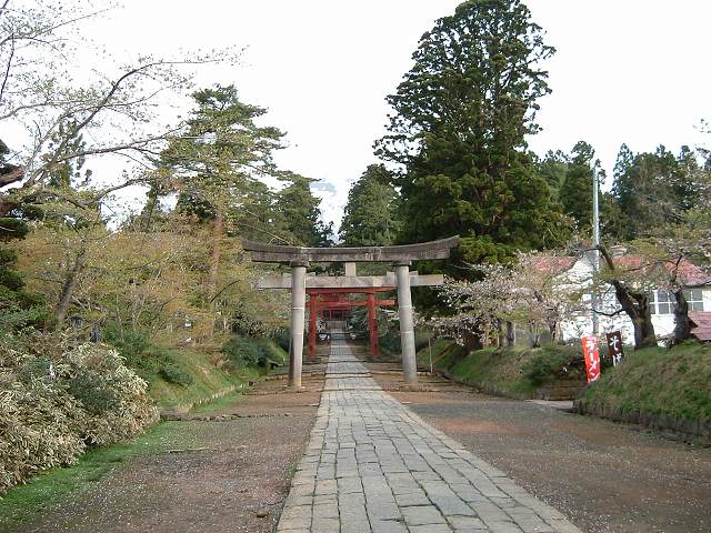 岩木山神社・参道の写真の写真
