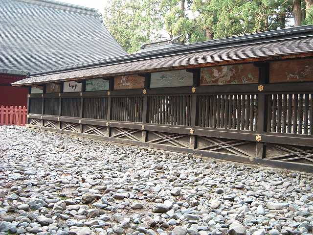 重要文化財・岩木山神社瑞垣の写真の写真