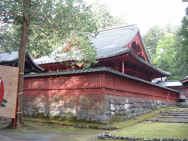 重要文化財・岩木山神社拝殿の写真の写真