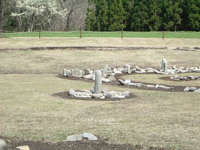 特別史跡・大湯環状列石群・日時計だろうかの写真の写真