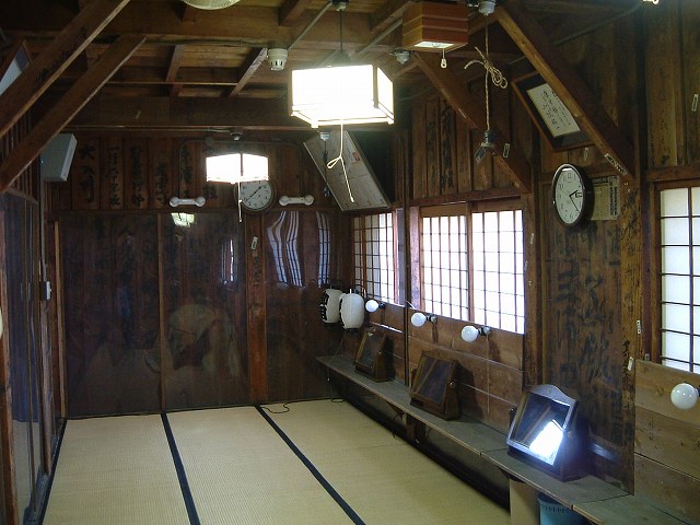 小坂・康楽館・楽屋の写真の写真