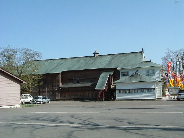 小坂・横から見る康楽館の写真の写真