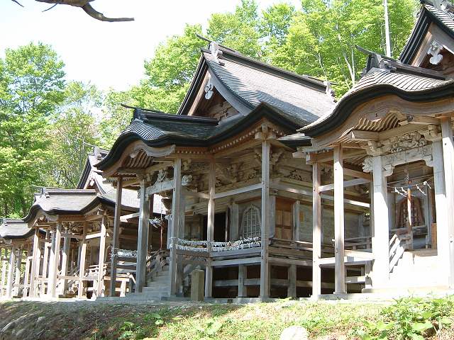 重要文化財・赤神神社五社堂赤神権現堂の写真の写真