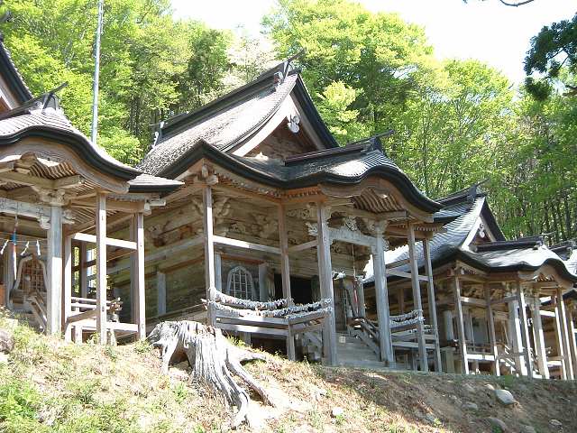 男鹿・赤神神社五社堂赤神権現堂の写真の写真