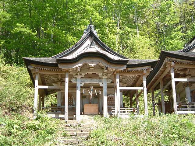 重要文化財・赤神神社五社堂十禅師堂の写真の写真
