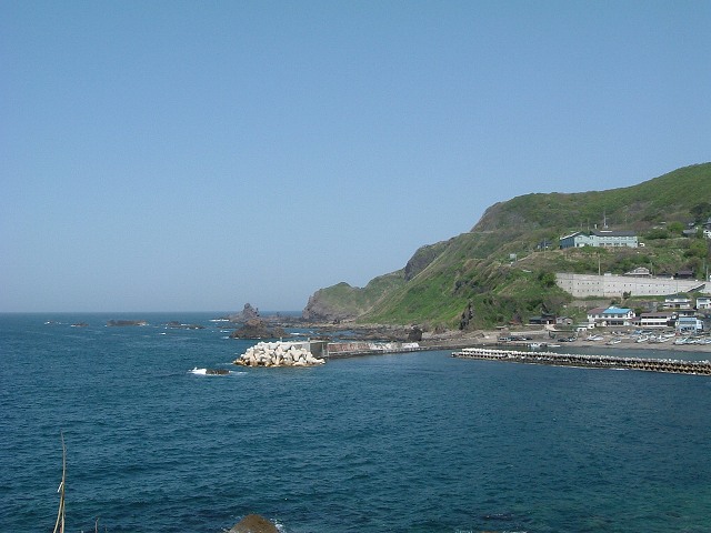 男鹿半島と日本海の写真の写真