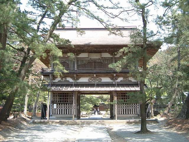 重要文化財・天徳寺山門の写真の写真