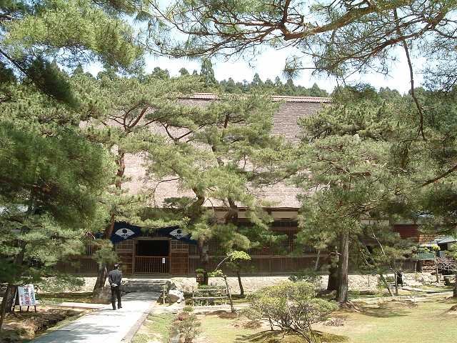 天徳寺本堂の写真の写真