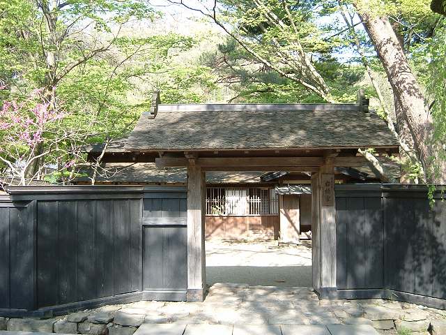 重要伝統的建造物群保存地区・角館・岩橋家住宅・青柳家住宅・薬医門の写真の写真