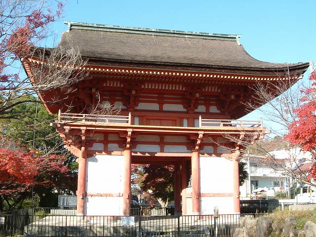 重要文化財・滝山寺三門の写真の写真