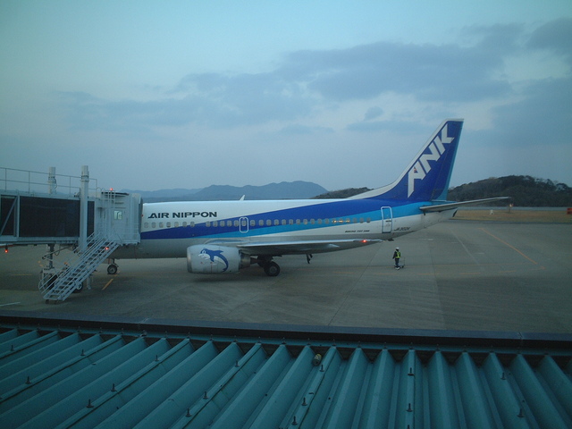エアーニッポン・737-500の写真の写真