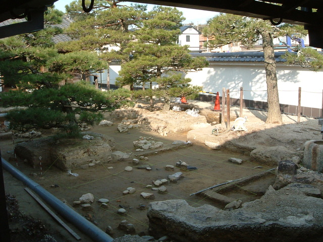 特別史跡・新居関跡・番頭勝手と台所と給人勝手の跡の写真の写真