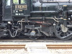 蒸気機関車(SL)のC58・1軸の後方従台車