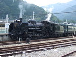 蒸気機関車(SL)のC58 ４