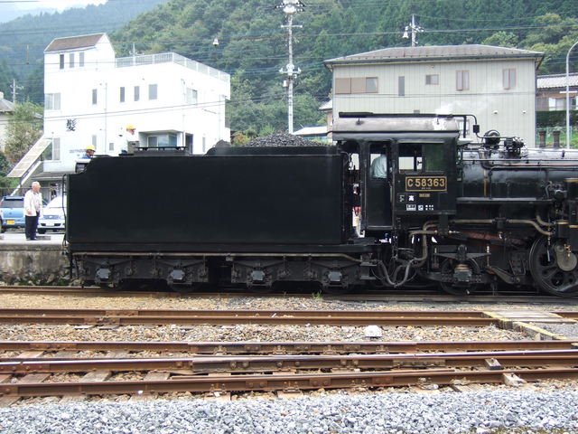 蒸気機関車(SL)のC58・テンダー側の写真の写真