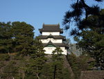 江戸城跡・西の丸・正面から見る富士見櫓