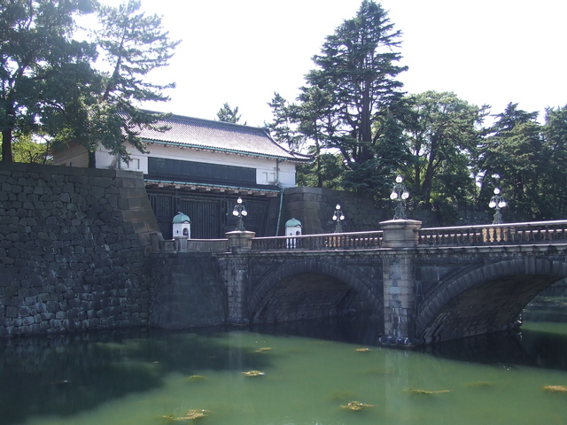 特別史跡・江戸城跡・西の丸大手門と二重橋の写真の写真