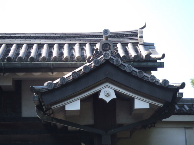 特別史跡・江戸城跡・本丸・北拮橋門屋根の写真の写真