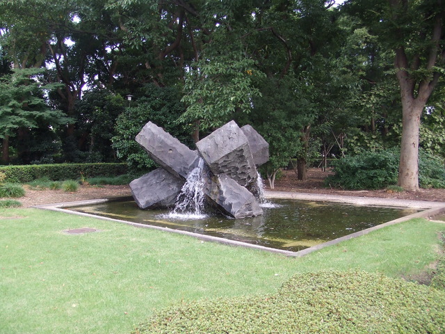 特別史跡・江戸城跡・本丸・オブジェの写真の写真