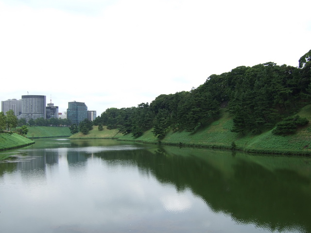 江戸城跡・内堀・桜田濠の写真の写真