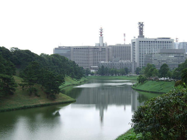 江戸城跡・内堀・桜田濠の写真の写真