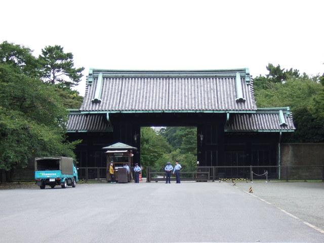 江戸城跡・北の丸・乾門の写真の写真