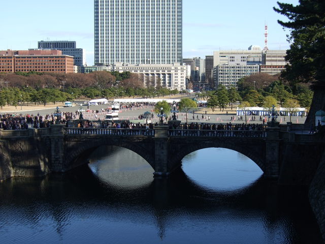 江戸城跡・西の丸・二重橋の写真の写真