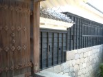重要文化財・松山城二の門東塀
