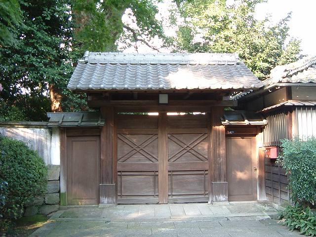 重要文化財・旧広瀬家住宅・表門の写真の写真