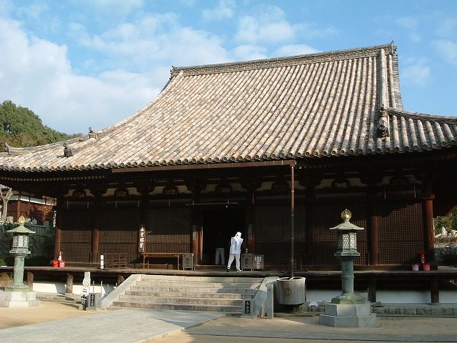 国宝・太山寺本堂の写真の写真